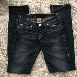 True Religion 27 Straight Jeans